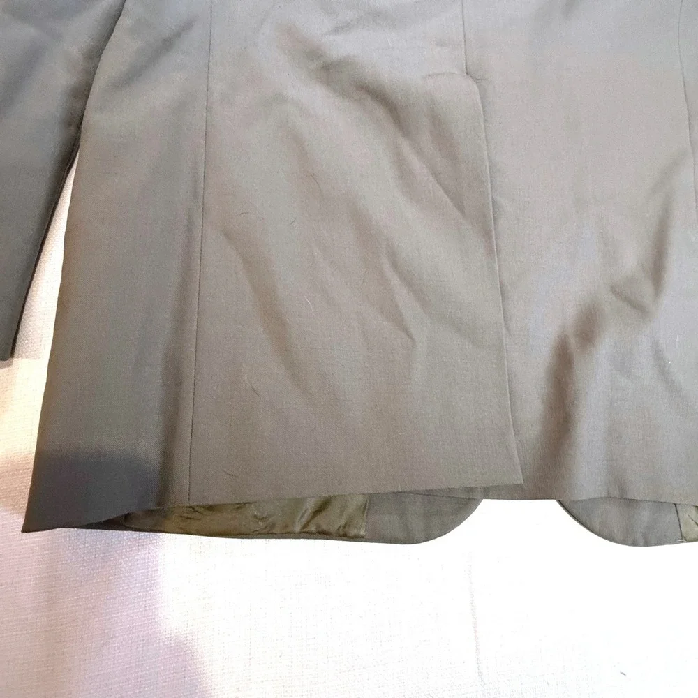 Vintage Polo University Club Ralph Lauren Wool Blazer USA 90s‎ Green Gray